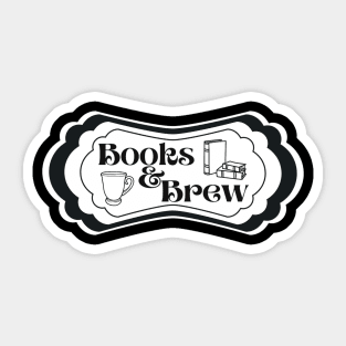 Books and Brew Sticker